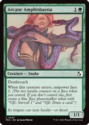 Arcane Amphisbaena (FRA-097) [Reality Fracture]