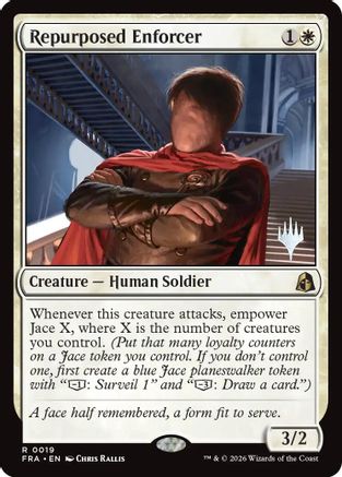 Repurposed Enforcer (PPFRA-019) [Promo Pack: Reality Fracture] Foil
