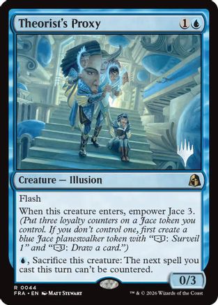 Theorist's Proxy (PPFRA-044) [Promo Pack: Reality Fracture] Foil