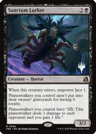 Sanctum Lurker (PPFRA-064) [Promo Pack: Reality Fracture]