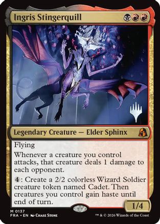Ingris Stingerquill (PPFRA-137) [Promo Pack: Reality Fracture] Foil