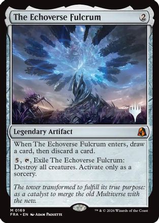 The Echoverse Fulcrum (PPFRA-169) [Promo Pack: Reality Fracture] Foil