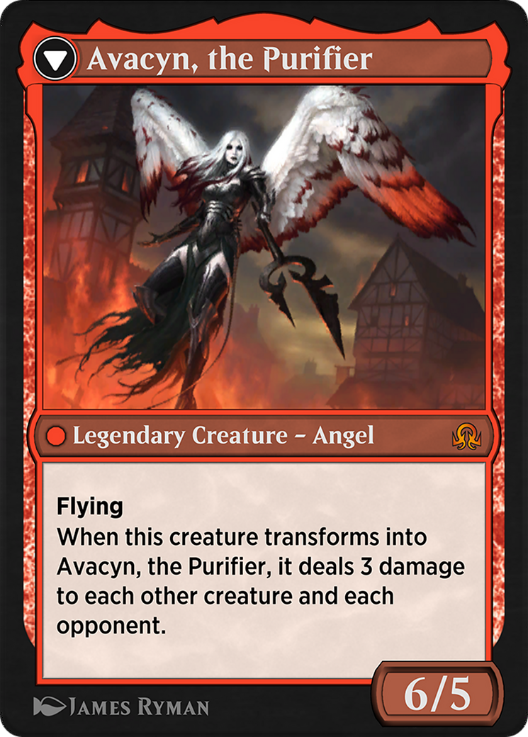 Archangel Avacyn // Avacyn, the Purifier (SIR-013) [Shadows over Innistrad Remastered]