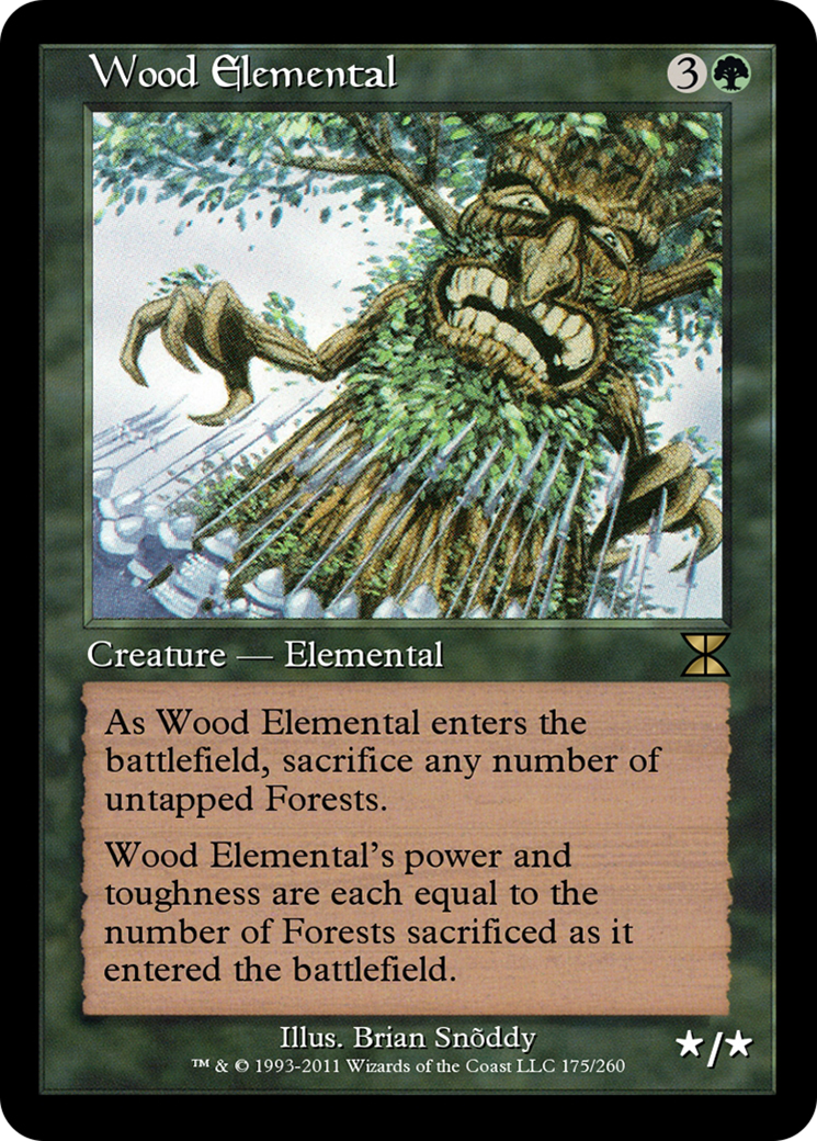 Wood Elemental (ME4-175) [Masters Edition IV]