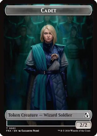 Cadet // Beast Double-Sided Token (FRA-1 // 8) [Reality Fracture] Foil