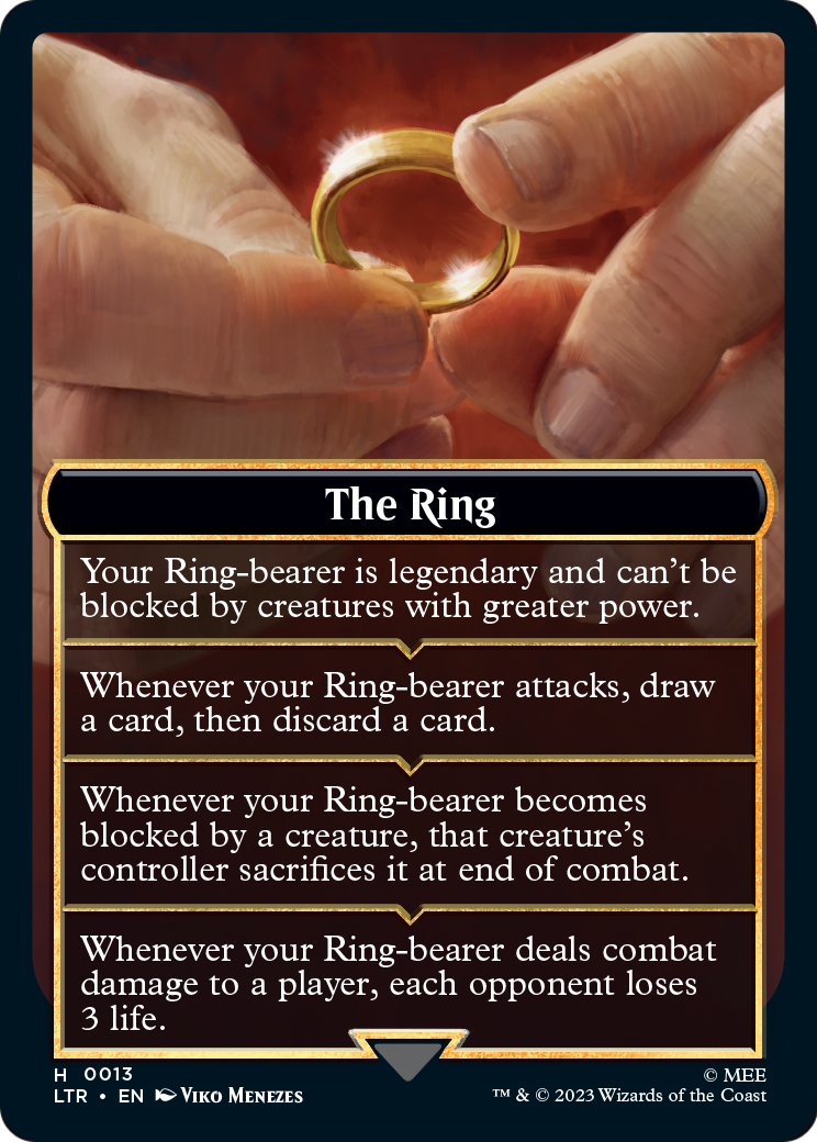 The Ring // The Ring Tempts You (TLTR-H13) [Tales of Middle-earth Tokens]