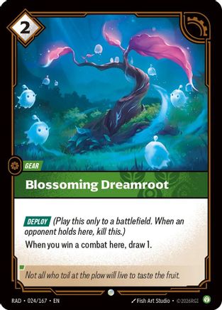 Blossoming Dreamroot (024/167) - Radiance Foil