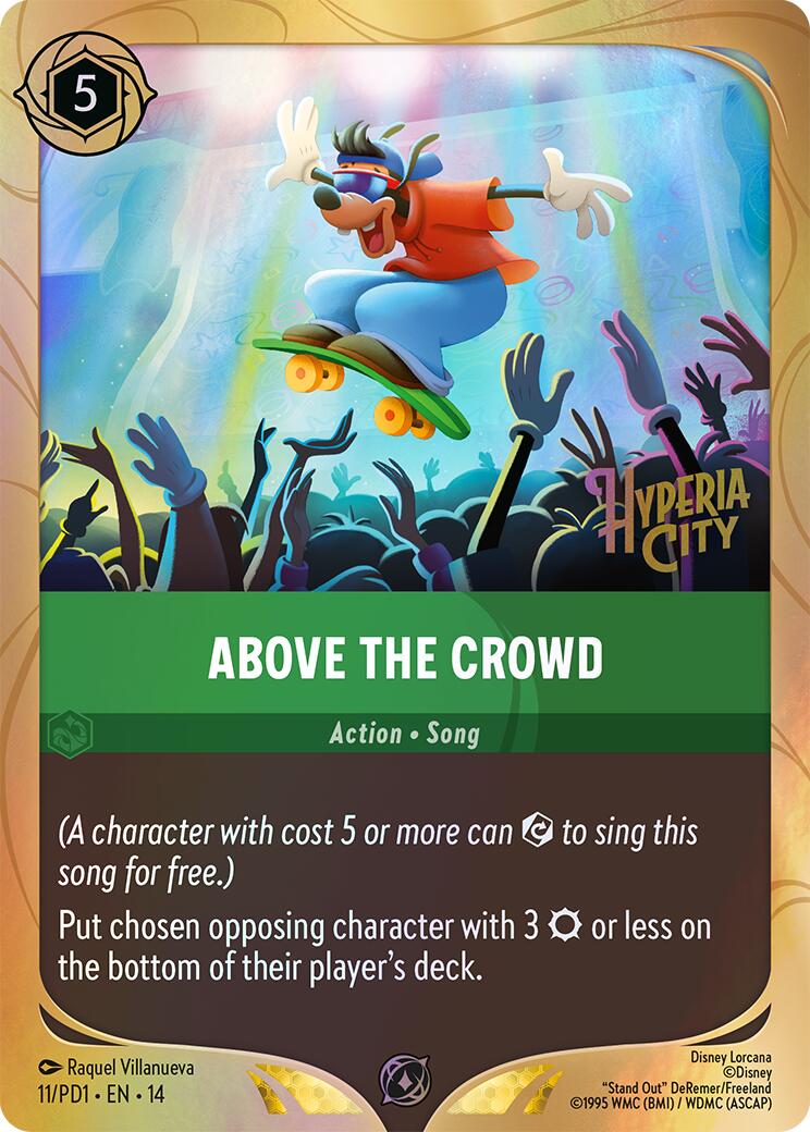 Above the Crowd (11) [Promo Cards]