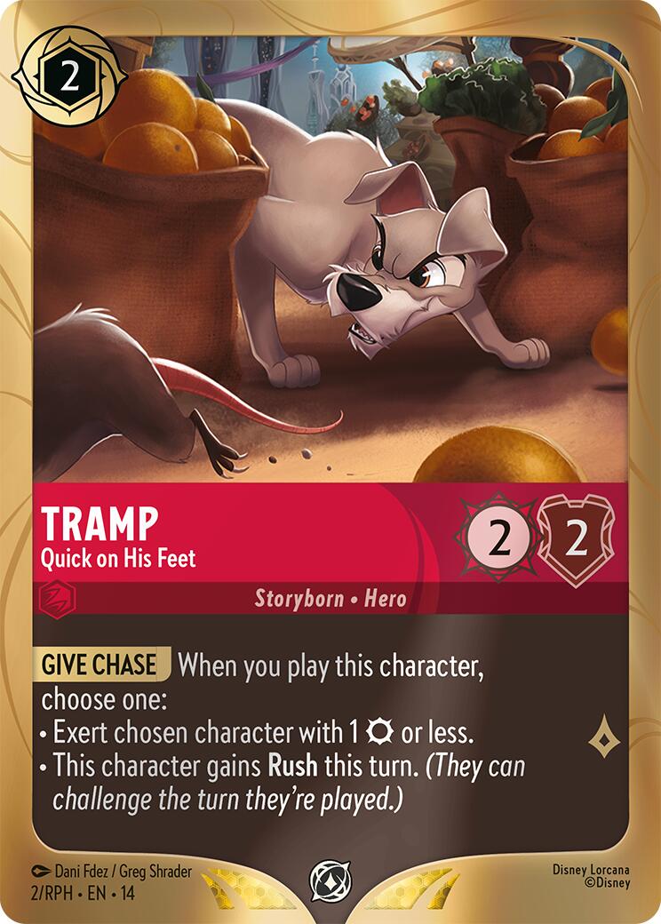 Tramp - Quick on His Feet (2) [Promo Cards]