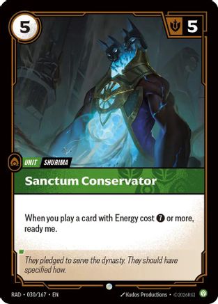 Sanctum Conservator (030/167) - Radiance Foil
