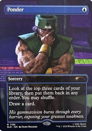 Ponder (SLD-7185) [Secret Lair Drop Series]