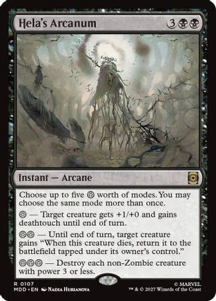 Hela's Arcanum (MDD-107) [Marvel: Darkhold Destiny] Foil