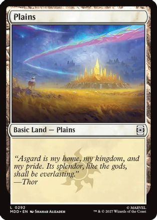 Plains (MDD-292) [Marvel: Darkhold Destiny] Foil