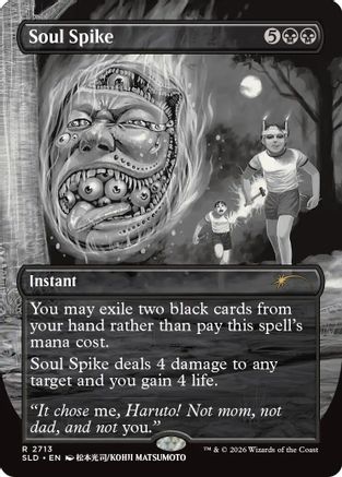 Soul Spike (SLD-2713) [Secret Lair Drop Series] Foil