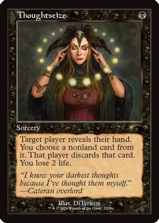 Thoughtseize (SLD-2705) (Retro Frame) [Secret Lair Drop Series]