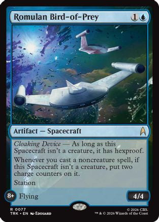 Romulan Bird-of-Prey (TRK-077) [Star Trek]