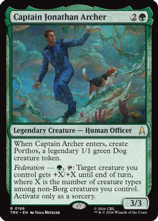 Captain Jonathan Archer (TRK-186) [Star Trek] Foil