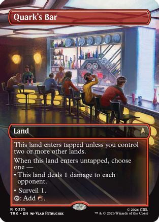 Quark's Bar (Borderless) (TRK-335) [Star Trek]