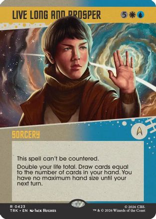 Live Long and Prosper (Showcase) (TRK-423) [Star Trek]