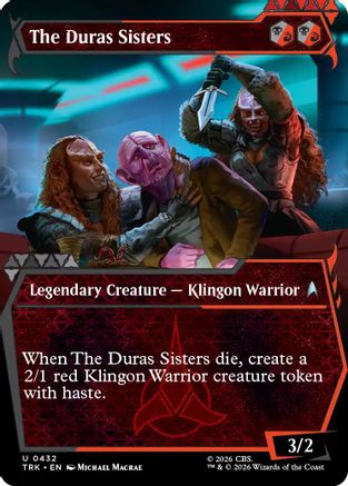 The Duras Sisters (Showcase) (TRK-432) [Star Trek] Foil