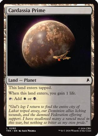 Cardassia Prime (TRK-280) [Star Trek] Foil