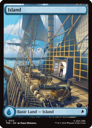 Island (TRK-313) [Star Trek] Foil