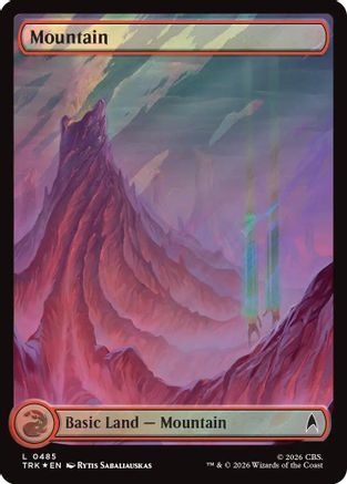 Mountain (TRK-485) (Surge Foil) [Star Trek] Foil