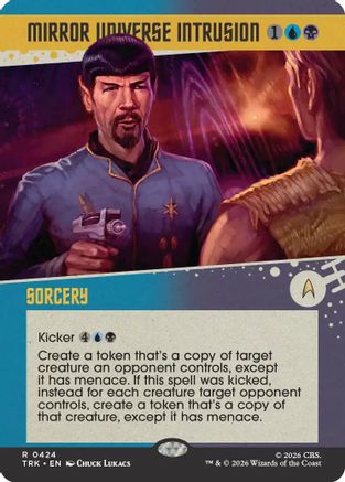 Mirror Universe Intrusion (Showcase) (TRK-424) [Star Trek]