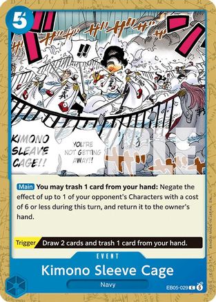 Kimono Sleeve Cage (EB05-029) - Extra Booster: One Piece Heroines Edition Vol. 2