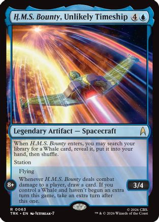 H.M.S. Bounty, Unlikely Timeship (TRK-063) [Star Trek]