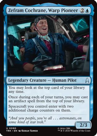 Zephram Cochrane, Warp Pioneer (TRK-090) [Star Trek]
