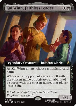 Kai Winn, Faithless Leader (Extended Art) (TRK-460) [Star Trek]