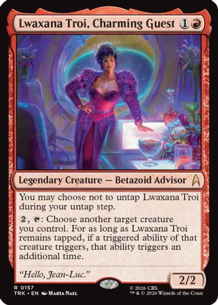 Lwaxana Troi, Charming Guest (TRK-157) [Star Trek] Foil