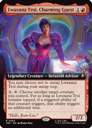 Lwaxana Troi, Charming Guest (Extended Art) (TRK-464) [Star Trek]