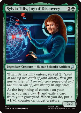 Sylvia Tilly, Joy of Discovery (TRK-217) [Star Trek]