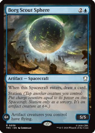 Borg Scout Sphere (TRC-036) [Commander: Star Trek]