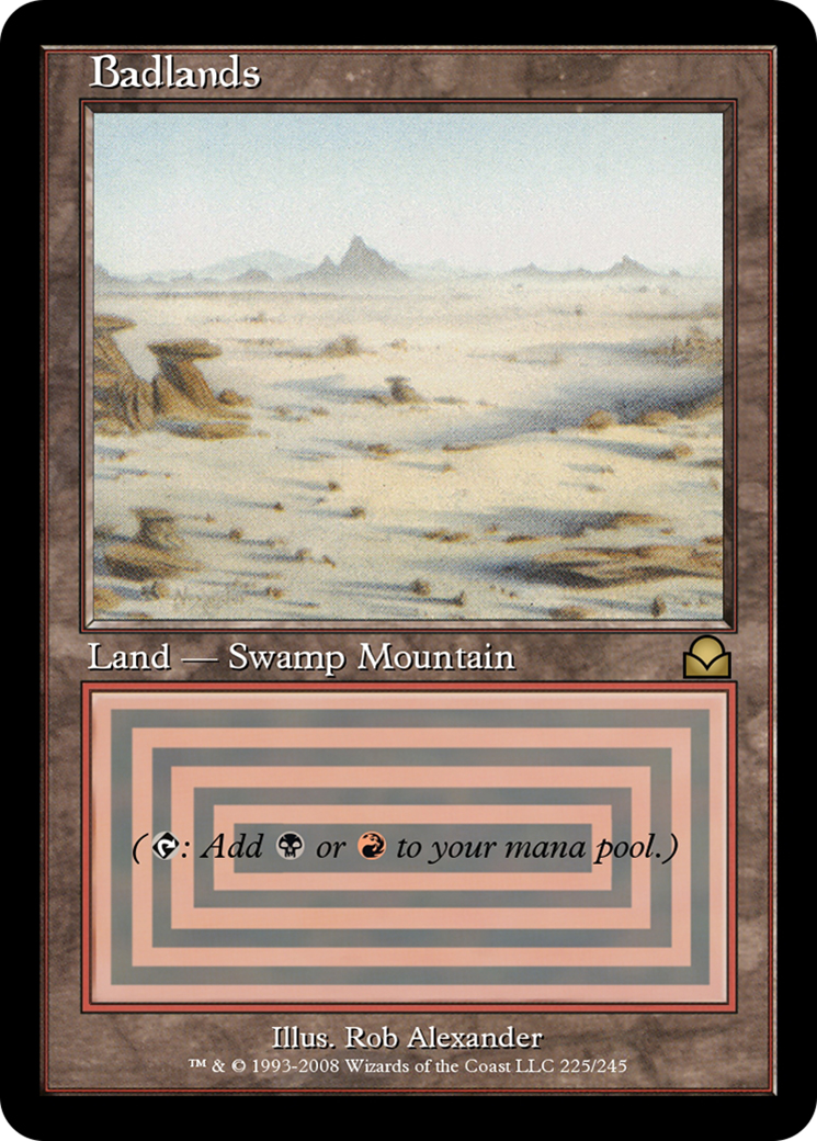 Badlands (ME2-225) [Masters Edition II] Foil