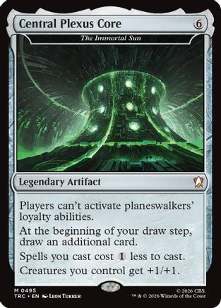 Central Plexus Core (Surge Foil) (TRC-495) [Commander: Star Trek] Foil