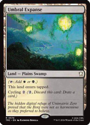 Umbral Expanse (Surge Foil) (TRC-574) [Commander: Star Trek] Foil