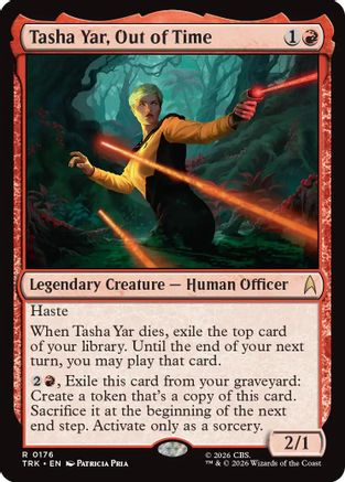 Tasha Yar, Out of Time (TRK-176) [Star Trek] Foil