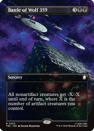 Battle of Wolf 359 (Borderless) (TRC-203) [Commander: Star Trek]
