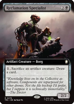 Reclamation Specialist (Extended Art) (TRC-276) [Commander: Star Trek]