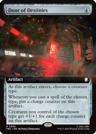 Door of Destinies (Extended Art) (TRC-342) [Commander: Star Trek]