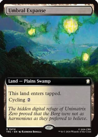 Umbral Expanse (Extended Art) (TRC-414) [Commander: Star Trek]