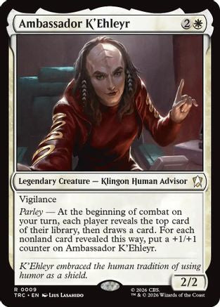 Ambassador K'Ehleyr (TRC-009) [Commander: Star Trek]