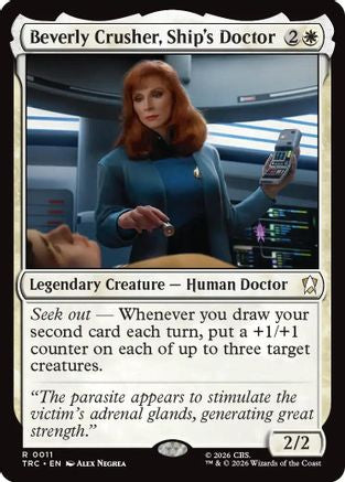 Beverly Crusher, Ship's Doctor (TRC-011) [Commander: Star Trek]