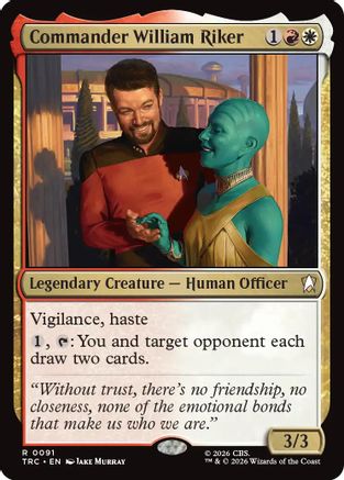 Commander William Riker (TRC-091) [Commander: Star Trek]
