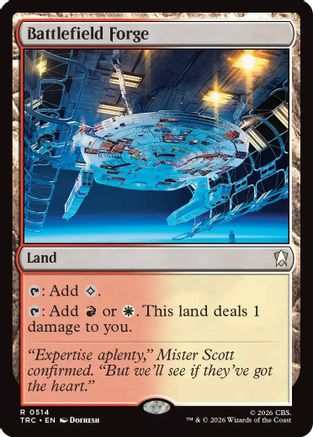 Battlefield Forge (TRC-514) [Commander: Star Trek]