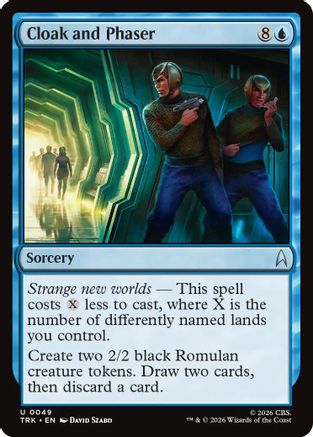 Cloak and Phaser (TRK-049) [Star Trek]