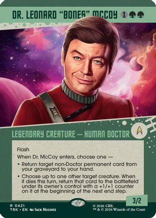 Dr. Leonard "Bones" McCoy (Showcase) (TRK-421) [Star Trek] Foil